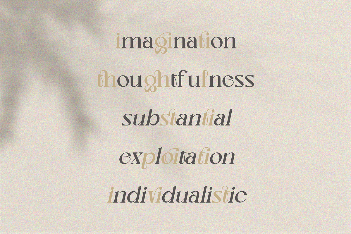 Nagishe Soinetha Moderen & Elegance, a Serif Font by BOOSH Studio (Photo 12 of 13)