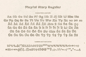 Playful Story Font Duo