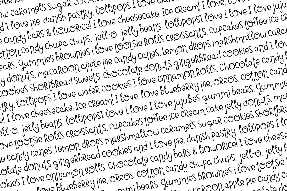 Noted Font, a Handwritten Font by Miss Tiina (Photo 4 of 5)