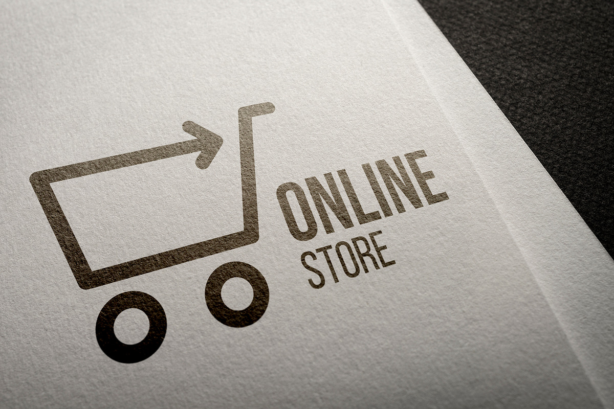 Online shop logo, a Branding & Logo Template by Alejik (Photo 1 of 4)