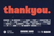 Eugene Sans Fonts Family, a Sans Serif Font by Asenbayu (Thumbnail 15 of 15)