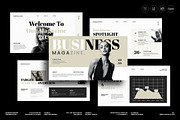 Business Magazine Canva Template, a Presentation Template by TemplateFolio-Shop (Thumbnail 13 of 13)