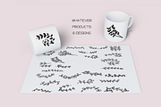 Vine Doodles - Dingbats Font, a Symbol Font by WADLEN (Thumbnail 6 of 7)