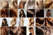300 Hair Stock Images Bundle, a Beauty & Fashion Photo by Instprofi | Studio Estimo (Thumbnail 6 of 14)