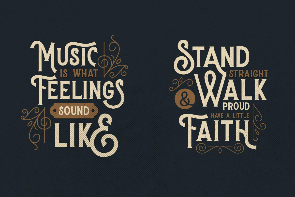 Stomper - A Vintage Display Font preview 3