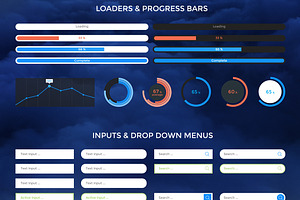 Cloudy Retina Web UI Kit