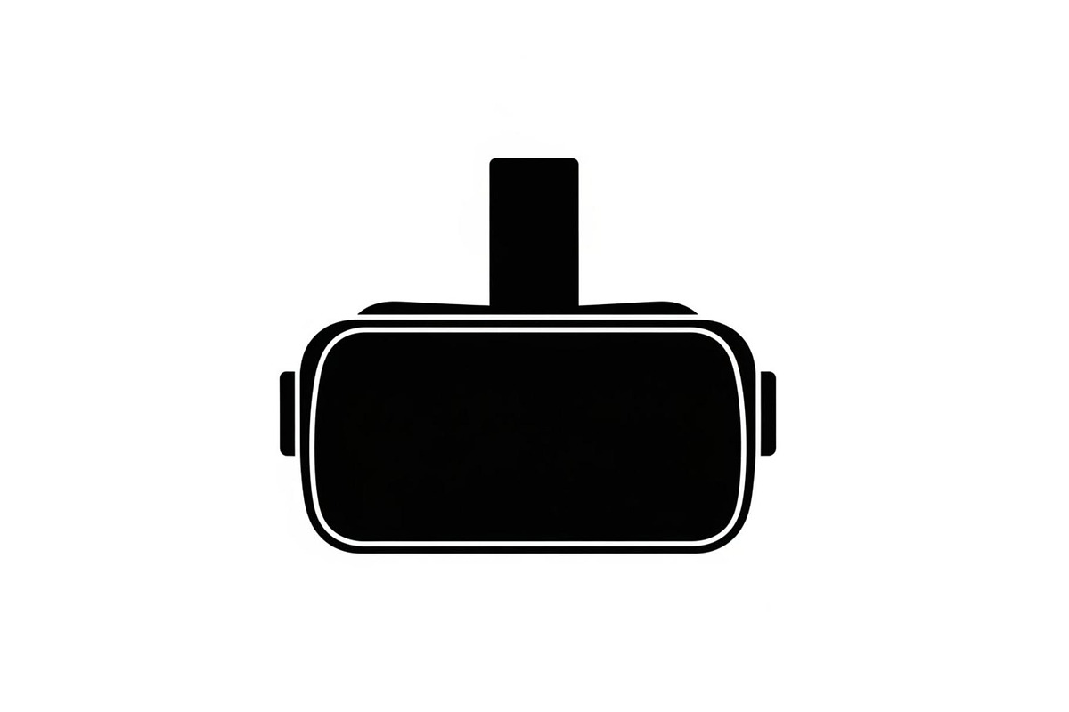 50 VR Goggles Headset Silhouette, an Illustration by yasushie (Photo 20 of 51)