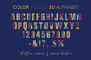 Color Puzzle - 3D Lettering, a Graphic by MIIM (Thumbnail 8 of 8)