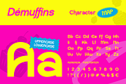 Demuffins - Modern Sans Serif, a Sans Serif Font by Artisan Themes (Thumbnail 2 of 12)