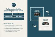 Astrologer Instagram Template Canva, a Social Media Template by Eden Origin Studio (Thumbnail 8 of 8)