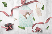 Forest Friends clipart and pattern, a Pattern Graphic by Inna Moreva (Thumbnail 4 of 4)