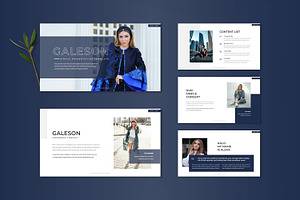 Galison - Powerpoint Template