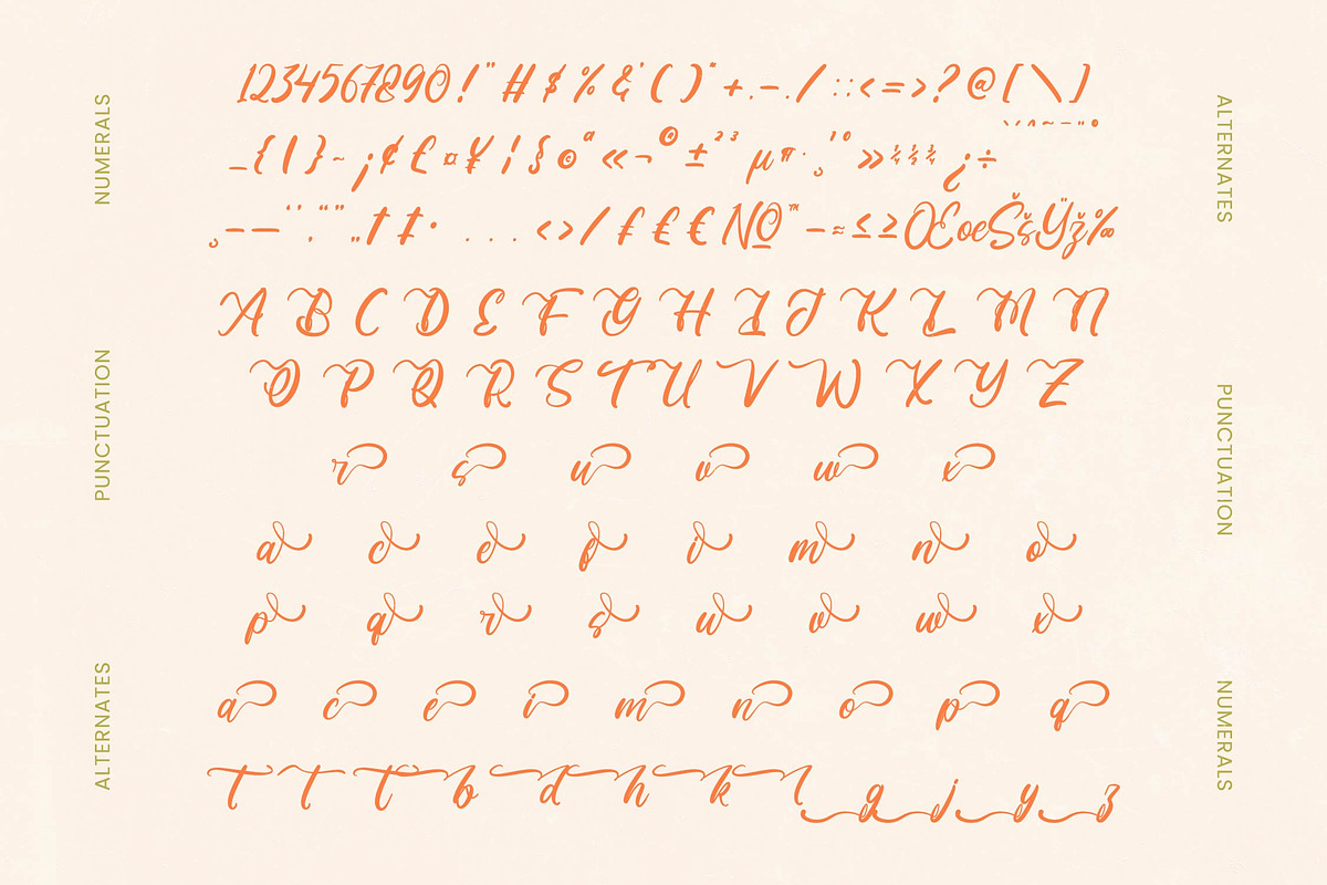Make Unique Bold Calligraphy Font, a Script Font by Letterena Studios Script (Photo 16 of 20)