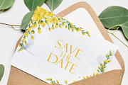 Watercolor Yellow Wildflowers Vector, a Pattern Graphic by Deckar_art (Thumbnail 4 of 4)