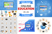 Online Education Concepts, an Education Illustration by TAlex (Thumbnail 1 of 6)