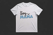 Retro Boy Mama Blue Embroidery File, an Illustration by Purpose Ekbal (Thumbnail 3 of 3)