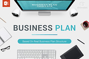Business Plan PowerPoint Template, a Presentation Template by SlideSalad (Thumbnail 1 of 50)