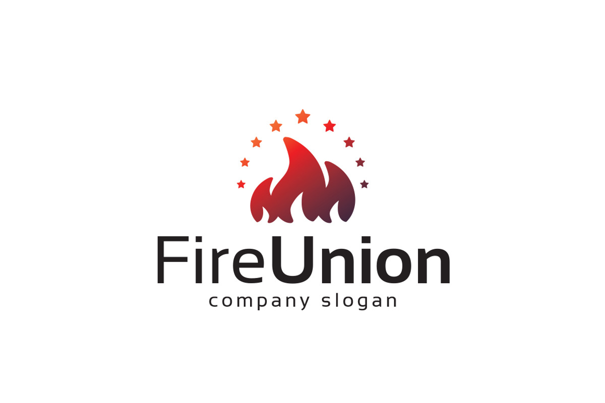 Fire Union Logo, a Branding & Logo Template by EmilGuseinov