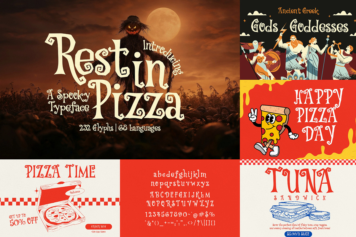 Weird Font Bundle - 30 Typefaces!, a Serif Font by HipFonts (Photo 11 of 15)