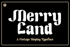 Merry Land Vintage Display