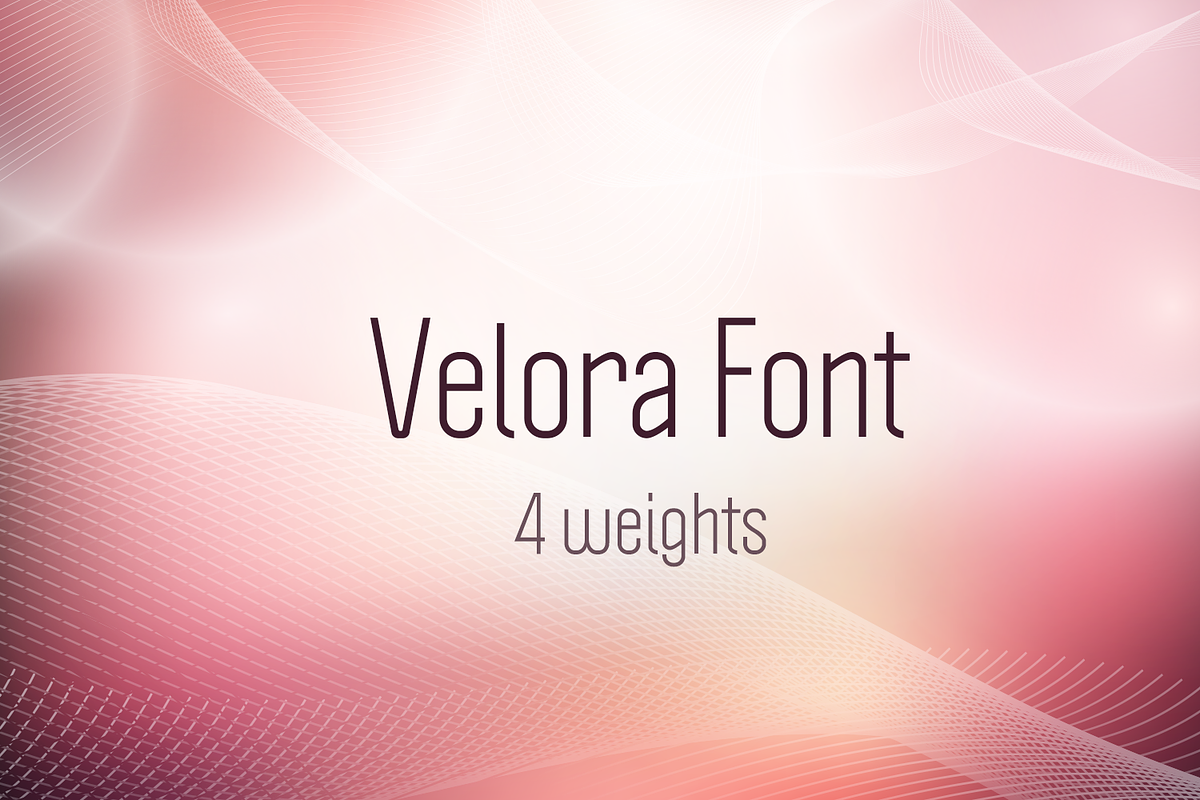 velora font-48-25, a Font by canve (Photo 1 of 2)