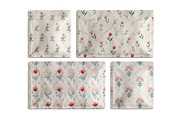 6 Seamless Pattern: Cream Petal, a Pattern Graphic by StudioCitra (Thumbnail 2 of 10)