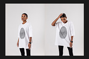 T-Shirt Mock-Up Set, a Shirt Mockup by Freeman Studio (Thumbnail 7 of 15)