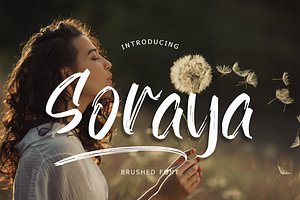 Soraya Brush Font