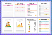 Summer Planner For Kids For Canva, a Stationery Template by Shumaya (Thumbnail 2 of 5)
