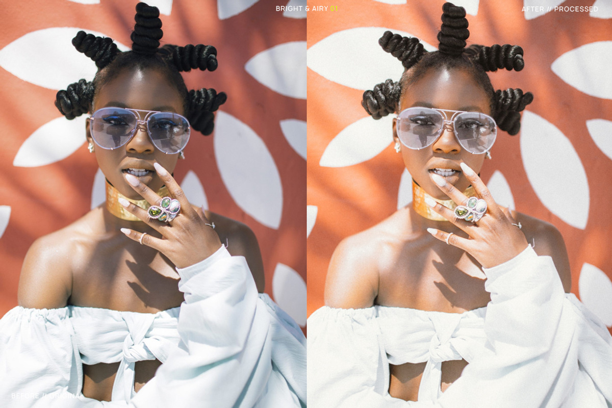 15 Bright & Airy Lightroom Presets, an Action Add-On by Edito (Photo 3 of 17)