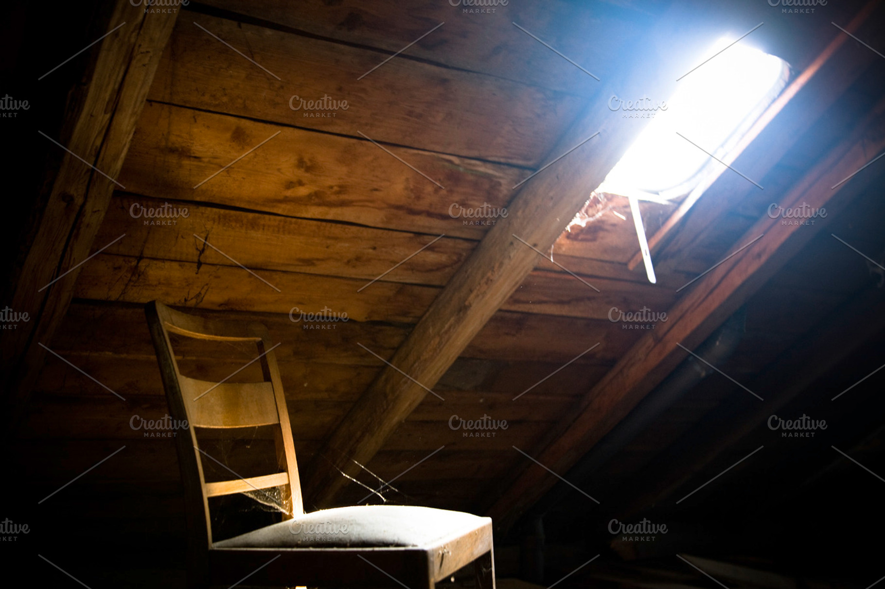 Loft Stock Photograph