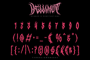 Hellimut for Band & Music, a Blackletter Font by ilhamtaro (Thumbnail 9 of 10)
