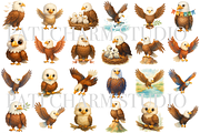 28 Eagle Clipart, an Animal Illustration by Pati Charm Studio (Thumbnail 2 of 8)