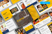 Comolatio – Food Keynote Template, a Presentation Template by kreatifreya (Thumbnail 1 of 5)