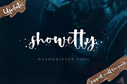 Showetty Brush, a Script Font by Graphic Deal (Thumbnail 1 of 6)