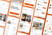 CoSpace - Rent Working Space App, an UI Kit Template by Minialis (Thumbnail 5 of 6)