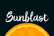 Sunblast, a Script Font by ArdiDesigns (Thumbnail 1 of 3)