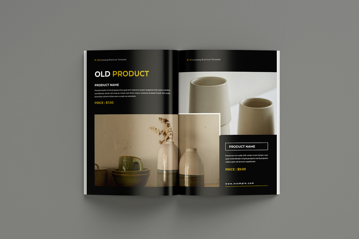 Catalog Brochure Template, a Brochure Template by Seeing-art (Photo 6 of 11)