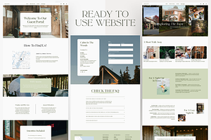 Airbnb Website Squarespace Template