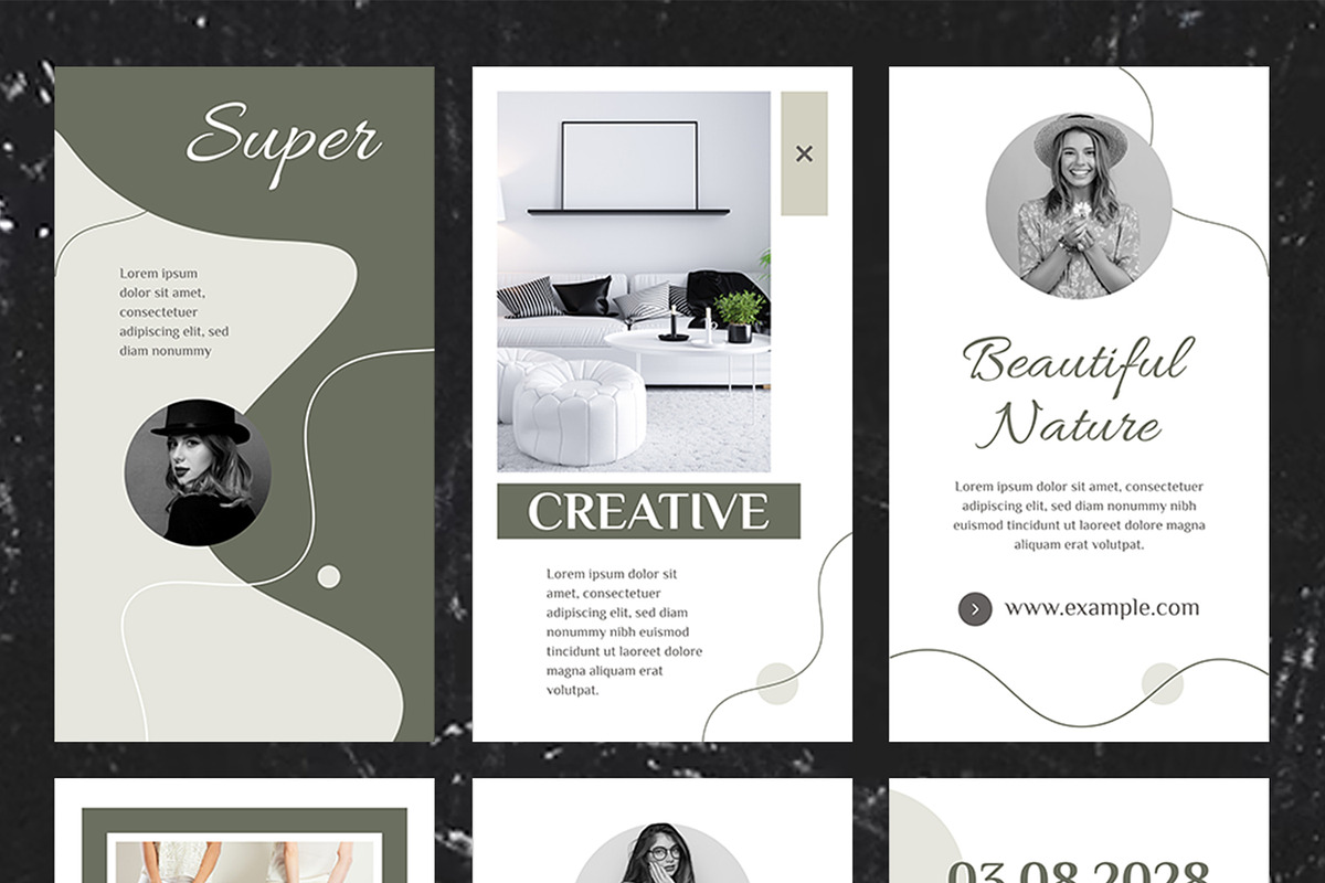 Social Media Stories Layout, a Social Media Template by MightyDesign (Photo 2 of 7)