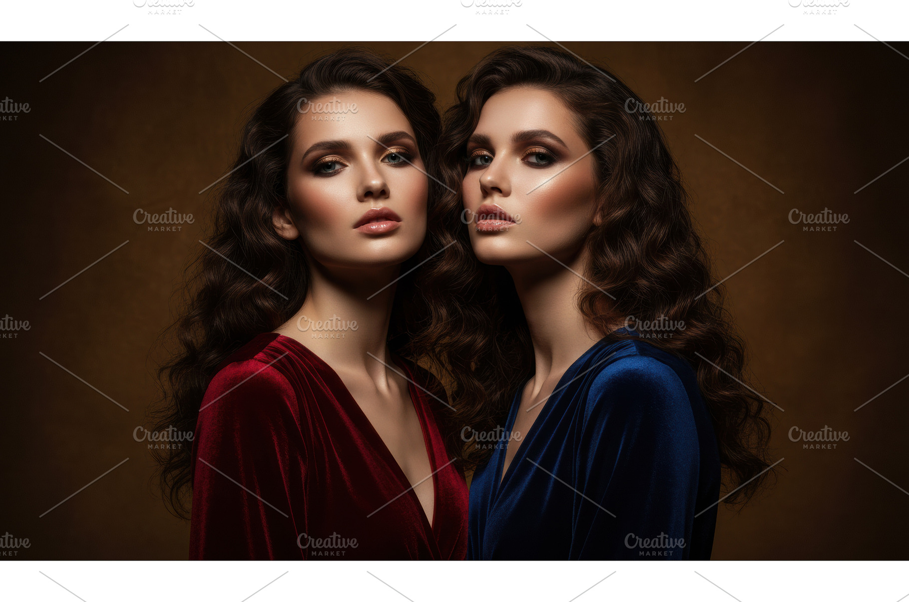 Portrait of two women with similar, a Beauty & Fashion Photo by Igor Tichonow