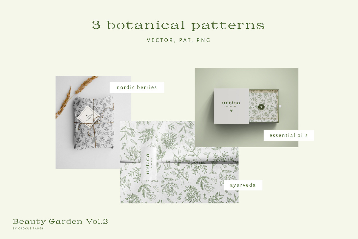 100+ plants bundle | vol. 1 + 2 + 3, an Illustration by Crocus Paperi (Photo 5 of 18)