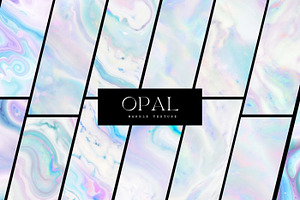 Mineral Pastel Opal Marbled Texture