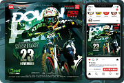 Dirt Jump Sport Event Flyer, a Flyer Template by regalDRAW (Thumbnail 1 of 3)