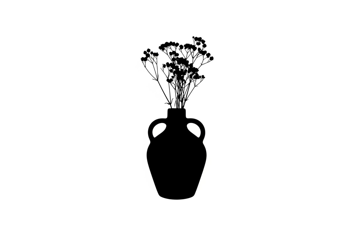 Flower Vase Silhouette Vector Bundle, an Illustration by Designs_River (Photo 36 of 51)