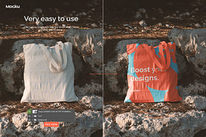 Summer Tote Bag Mockups