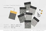 Animalistic Seamless Patterns Set, a Pattern Graphic by Curly_Pat (Thumbnail 4 of 4)