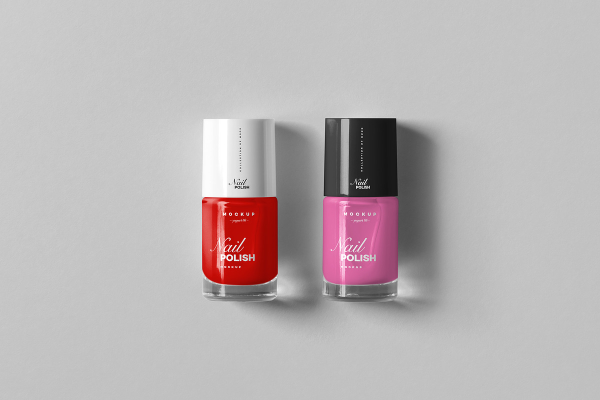 Nail Polish Mock-up, a Packaging Mockup by Yogurt86 (Photo 12 of 14)