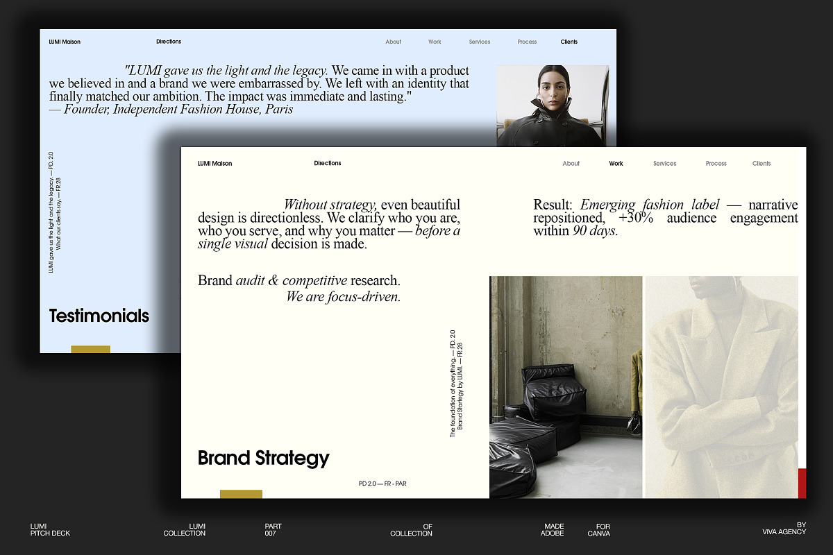LUMI Maison | Pitch Deck, a Presentation Template by Viva Agency (Photo 4 of 15)
