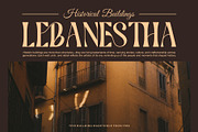Blakes || Vintage Condensed Serif, a Font by Ermedia Studio (Thumbnail 9 of 10)